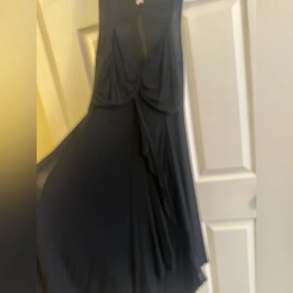 Bailey 44 | Dresses | Bailey 44 Black Jersey Asymmetrical Hemline Cocktail  Dress M | Poshmark